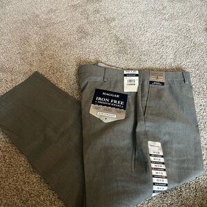 Haggar Men's Gray Pants